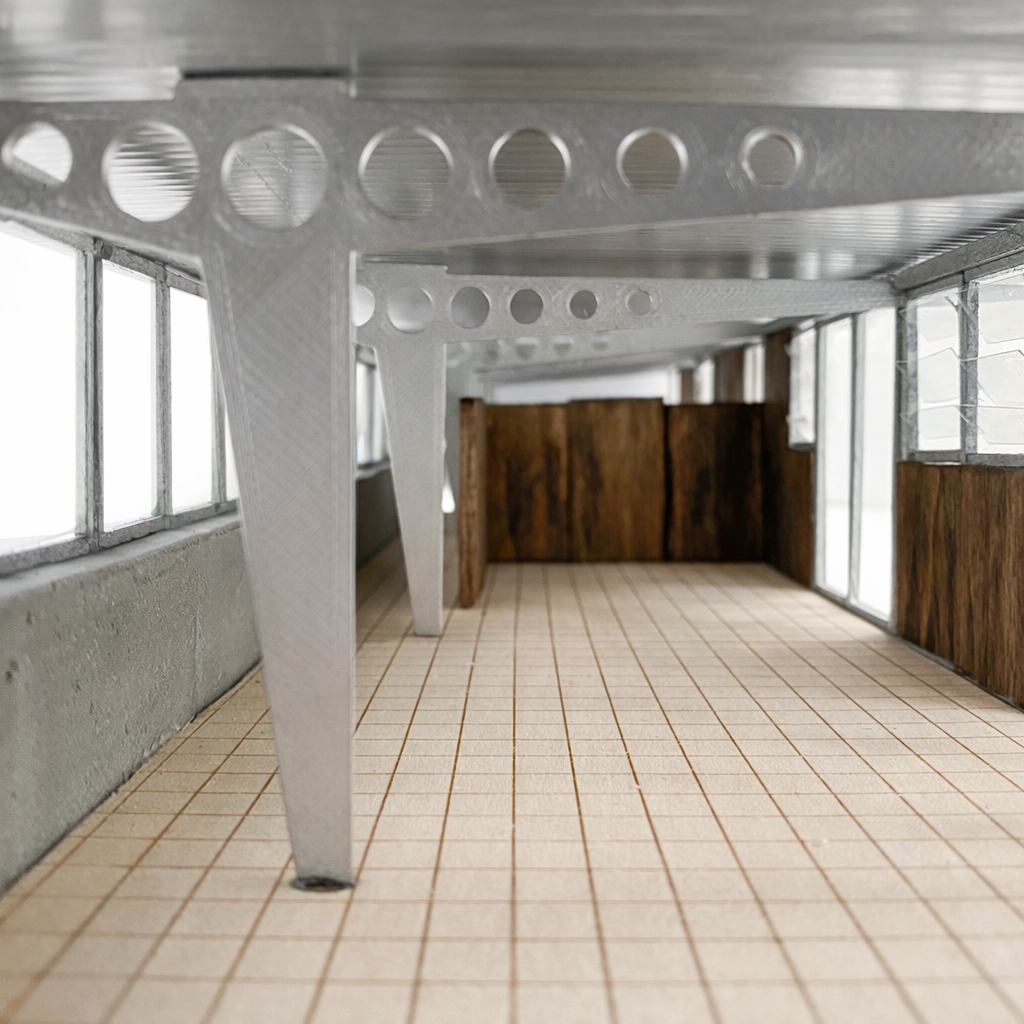 Interior model photograph